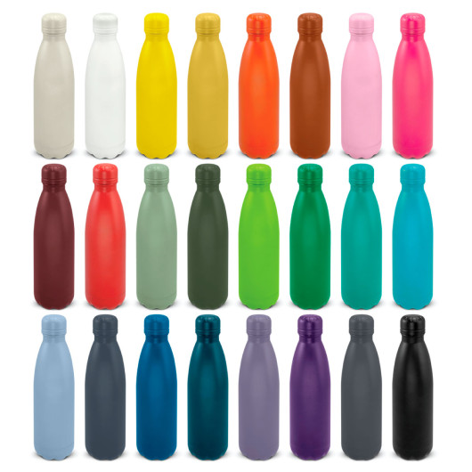 Maldives Powder Coated Vacuum Bottles Coloured Lid